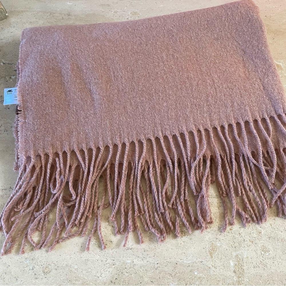 Roots Wool Blend Scarf
